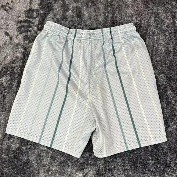 Kinetic Kings Men's Short M Made In USA 4.5" Inseam Striped Drawstring Unlined - Picture 9 of 12